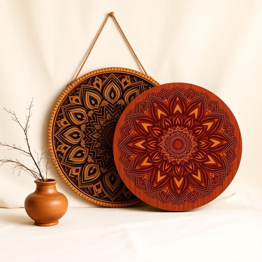 Handcrafted Artefacts mandala artwork