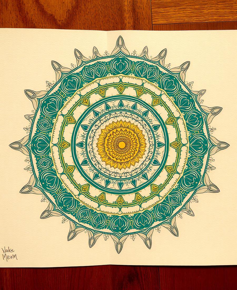Domes | Energy mandala artwork